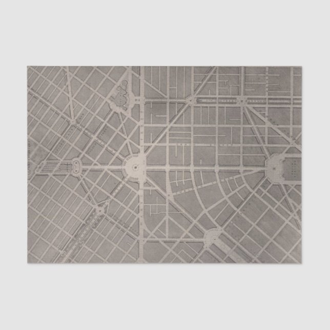 Behördenviertel, San Francisco Seidenpapier (Vorderseite)