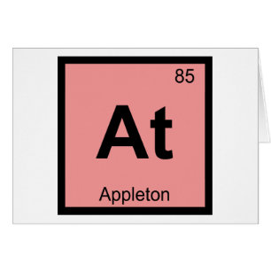 Bei - Appleton Wisconsin Chemie Periodensystem
