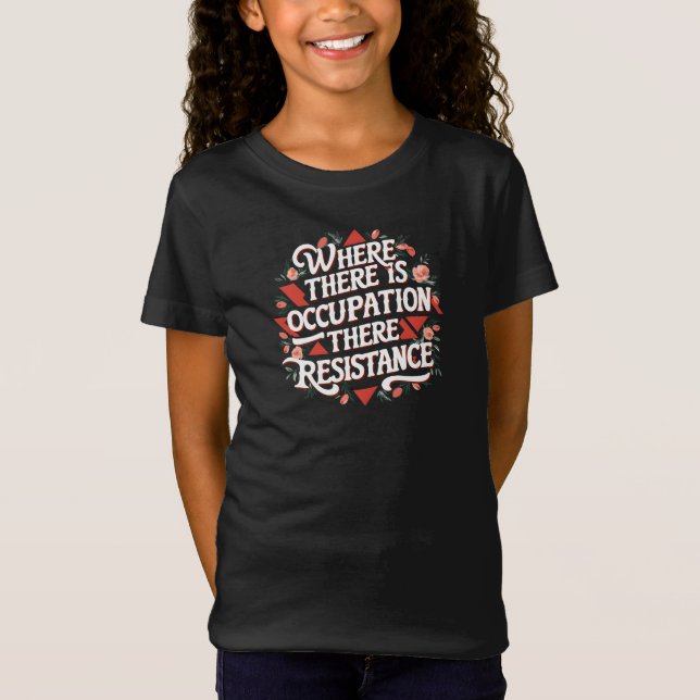 Bei Beruf gibt es Widerstand T-Shirt (Vorderseite)