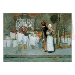 Bei dem Floristen von Childe Hassam, Vintage Fine 