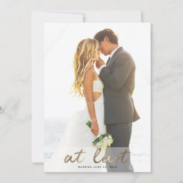 Bei der letzten Hochzeit Ankündigung und Einladung