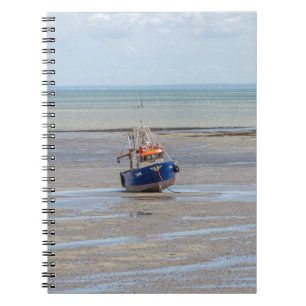 Bei Ebbe Notizbuch des Bootes Notizblock