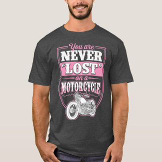 Bei einem klassischen Motorradfahrer Q verlieren S T-Shirt