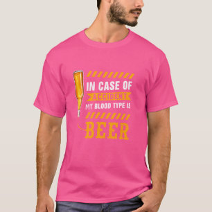 Bei einem Unfall ist mein Bluttyp sonnig. T-Shirt