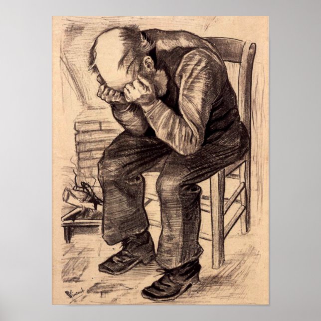 Bei Eternitys Gate - Van Gogh Poster (Vorne)