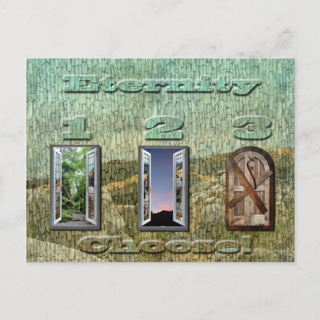 Bei Hell's Gates Postkarte (Vorderseite)