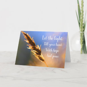 Bei Krebs oder schweren Krankheiten gut werden Karte