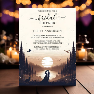 Bei Nacht Sonnenuntergang Moon Cloud Twilight Brau Einladung