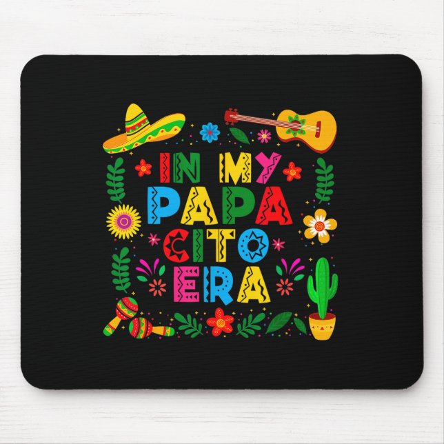 Bei papacito war happy cinco de mayo mexikanisches mousepad (Vorne)