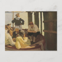 Bei Queen's Ferry von NC Wyeth, Vintage Piraten
