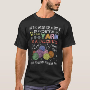 Bei schönem Wetter im Freien ist dieses Garn jedoc T-Shirt