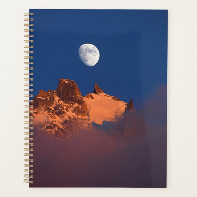 Bei Sonnenaufgang | Aiguille du Plan Chamonix, Fra Planer (Vorderseite)