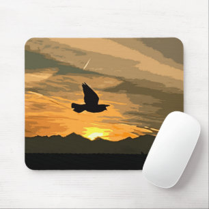 Bei Sonnenaufgang Mousepad