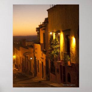 Bei Sonnenuntergang. Poster