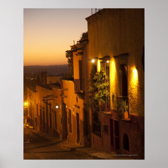 Bei Sonnenuntergang. Poster (Vorne)