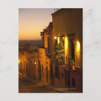 Bei Sonnenuntergang. Postkarte