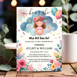 Bei Stash Fun Cloud Family in der spanischen Gende Einladung