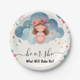 Bei Stash Fun Cloud Family in der spanischen Gende Pappteller