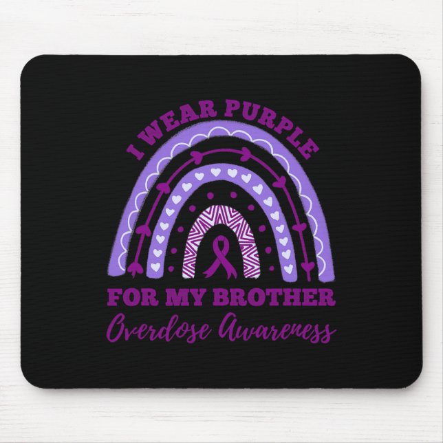 Bei Überdosierung von Müttern Lila, Bewusstlosigke Mousepad (Vorne)