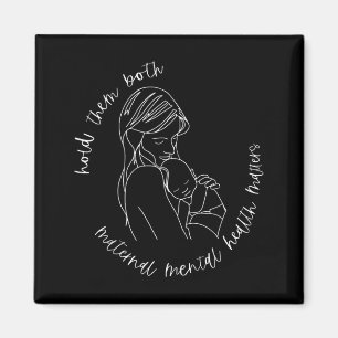 Beide halten Maternal Mental Health Matters Magnet