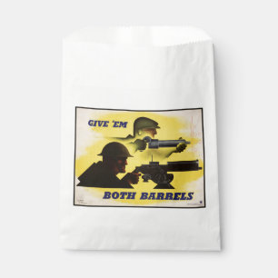 Beide Läufe, Militär & Industrie, Kriegseinsatz Geschenktütchen