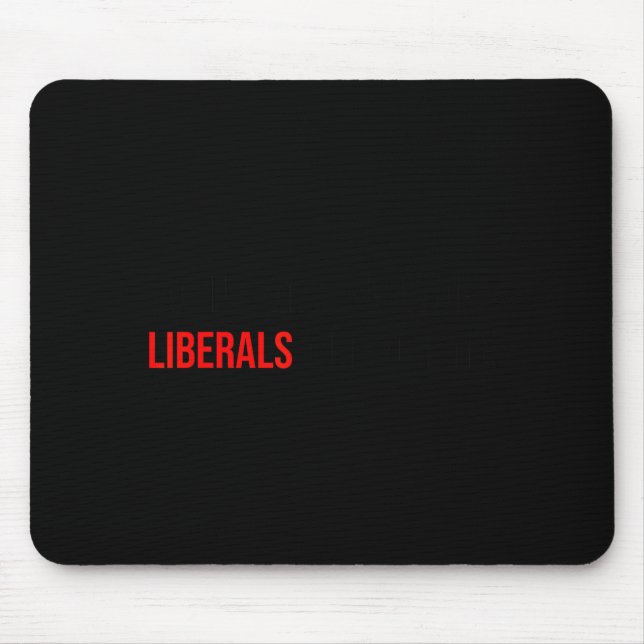(beide Seiten) Macht euch nicht lustig über Libera Mousepad (Vorne)