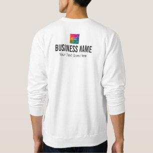 Beide Seiten Print Mens Modern Best Your Logo hier Sweatshirt
