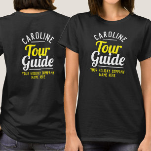 Beidseitig bedruckt - Reise- und Gruppentourguide T-Shirt
