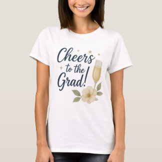 Beifall auf den Grad-Sticker - Abschluss T-Shirt