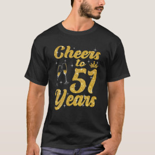 Beifall bis 51 Jahre alte Königin Niedlich 51. Geb T-Shirt