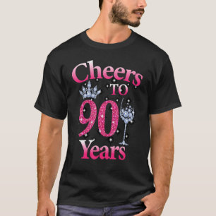 Beifall bis 90 Jahre Cool 90. Geburtstag Coolen T-Shirt