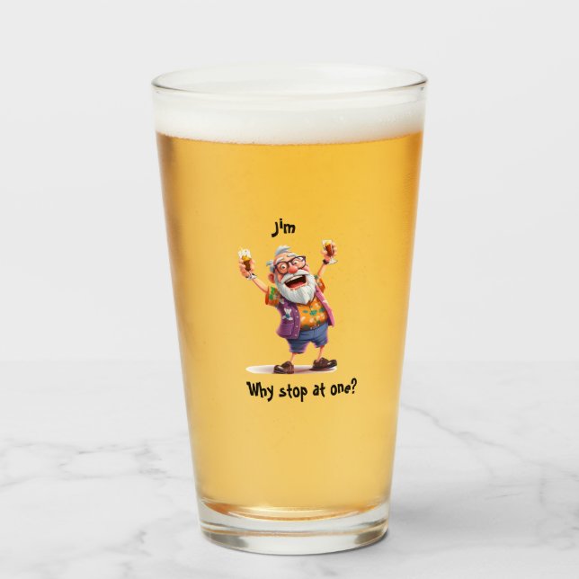 Beifall für das Senior Party Pro Glas (Vorne (Gefüllt))