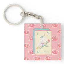 Beifall für den Bird Bam Mahjong Acryllic Schlüsse