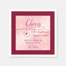 Beifall für die Liebe Elegantes Script Burgundy Ho