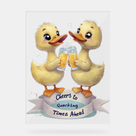 Beifall für die Zukunft Acrylschild