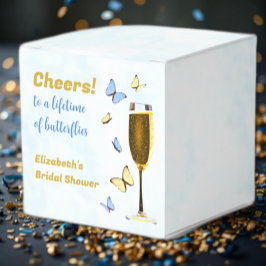Beifall für ein Leben im Brautparty der Schmetterl Geschenkschachtel