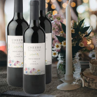 Beifall für Liebe Wildblume Hochzeit Blumen