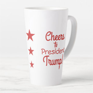Beifall für Präsident Trump! Milchtasse