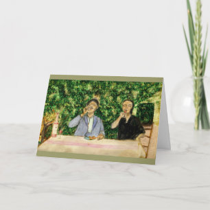 Beifall (in 10 verschiedenen Sprachen) Dankeskarte