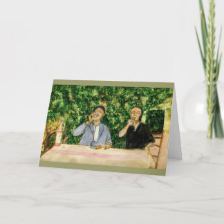 Beifall (in 10 verschiedenen Sprachen) Dankeskarte