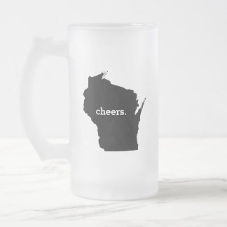 Beifall in Wisconsin Mattglas Bierglas