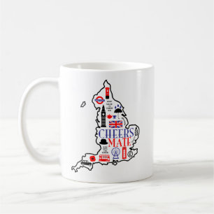 Beifall-Kamerad!  England-Ikone Kaffeetasse