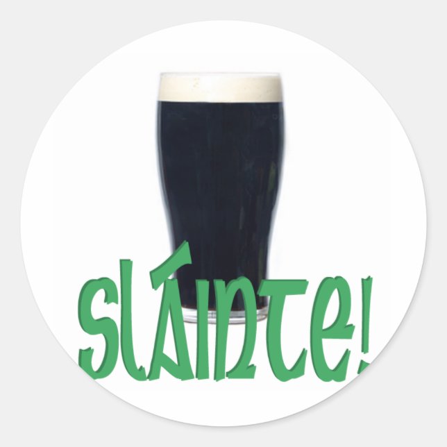 Beifall Runder Aufkleber (Vorderseite)