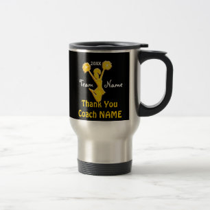 Beifall-Trainer-Geschenke mit 4 Textboxen mit Reisebecher