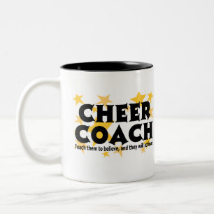 Beifall-Trainer-Kaffee-Tasse Zweifarbige Tasse