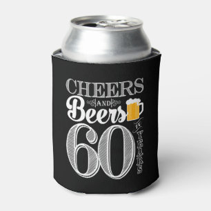 Beifall und Biere zu 60 Jahren machen cooleres ein Dosenkühler