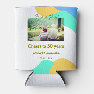 Beifall zu 50-jähriger Liebe ist Sweet Retro Dosenkühler