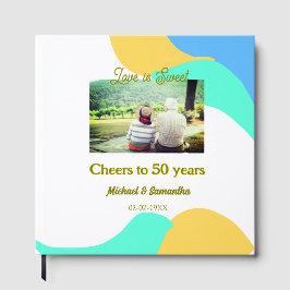 Beifall zu 50-jähriger Liebe ist Sweet Retro Gästebuch