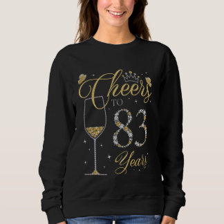 Beifall zu 83 Jahren 83. Geburtstagskäste B-Tag P Sweatshirt