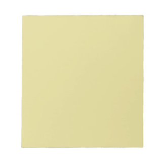 Beige 5.5" x 6" Notepad - 40 Seiten Notizblock